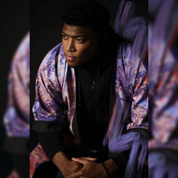Rui Hachimura Black Samurai Washington Wizards Cherry Blossom Kimono Limited - Picture 4 of 11